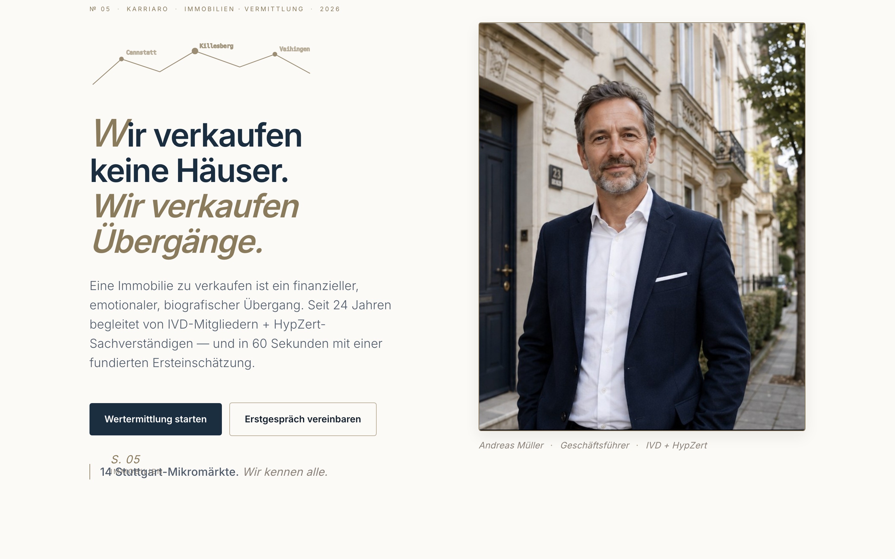 Vorschau-Bild für Stadtmakler Stuttgart — Immobilien