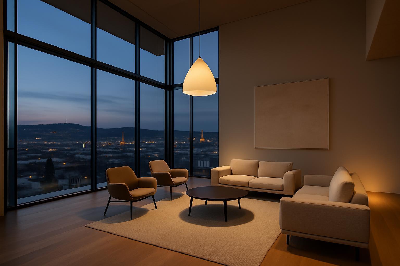 Penthouse Stuttgart-Mitte mit Skylineblick