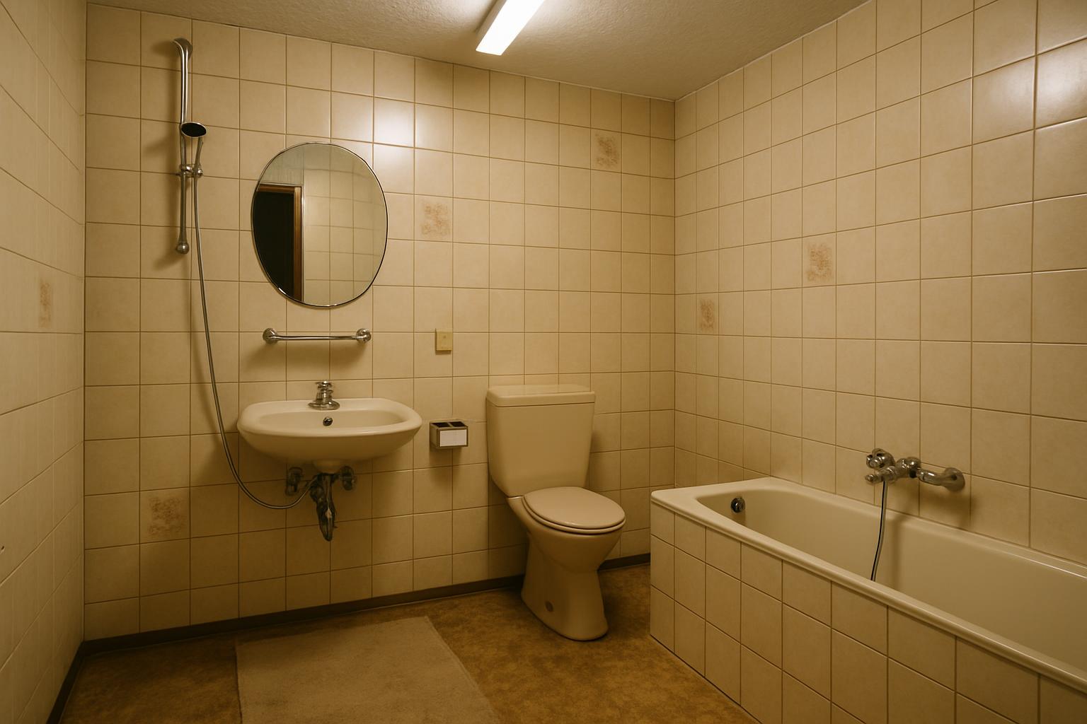 Bad vor Sanierung